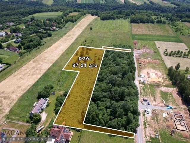 Działka 8 731 m², Zelków
