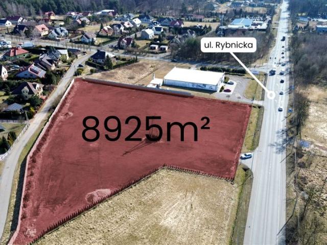 Działka 8 925 m², Rybnik