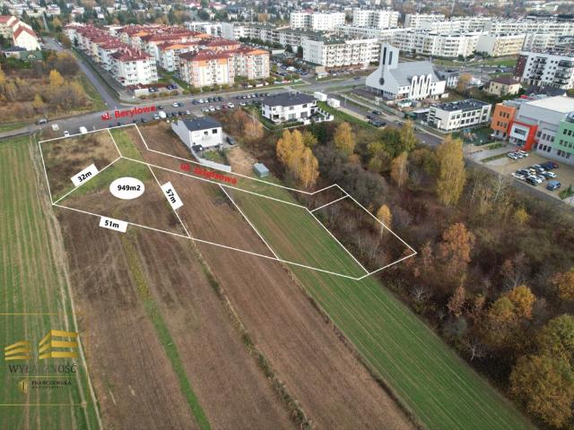 Działka 949 m2 z możliwością zabudowy jednorodzinnej