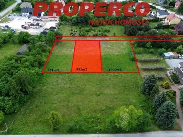 Działka 951 m², Oksa