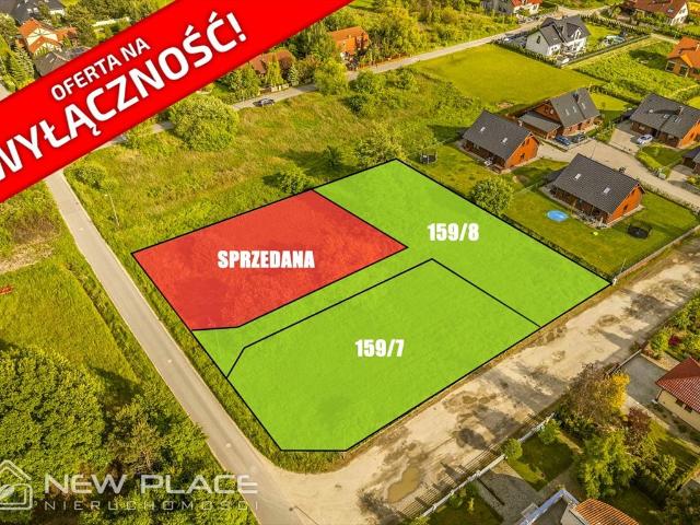 Działka 955 m² z warunkami zabudowy, blisko Wrocławia