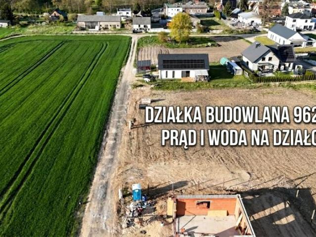 Działka 962 m², Napachanie