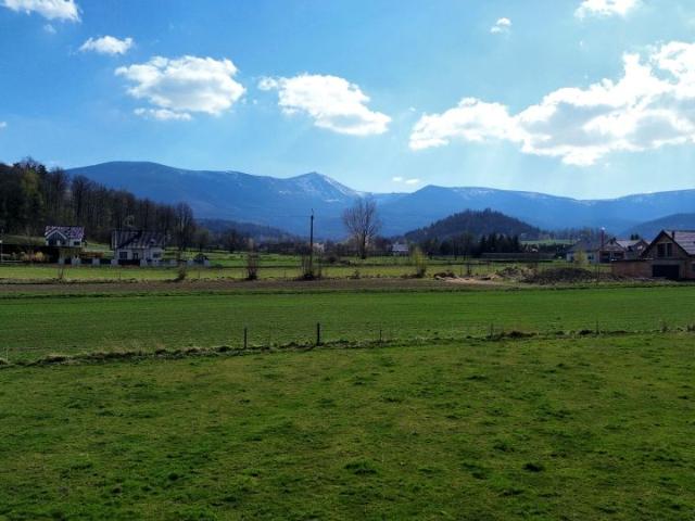 Działka 965 m², Ściegny