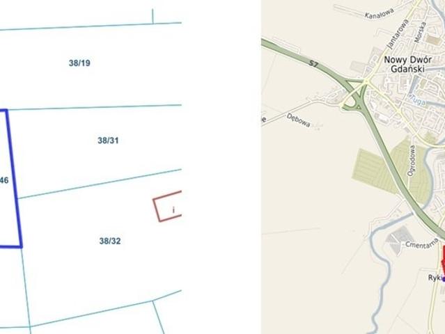 Działka 96 m² w Rychnowie Żuławskim – atrakcyjny przetarg!