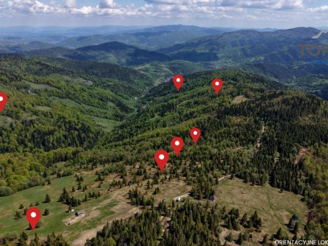 Działka 96 661 m², Ochotnica Dolna
