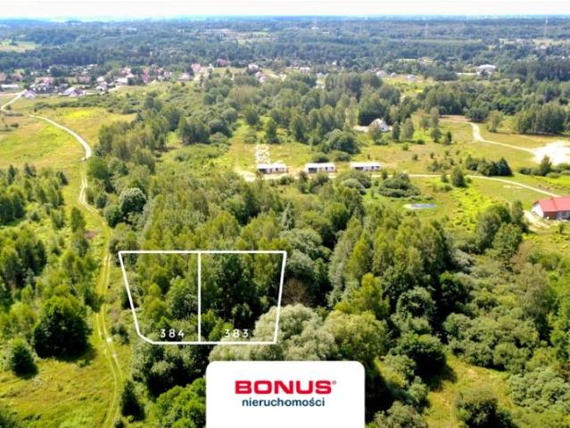 Działka 970 m², Myki