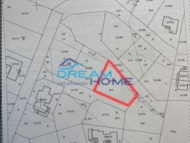 Działka 976 m², Szczecin