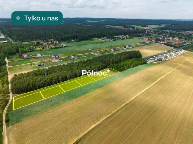 Działka 980 m², Modzele Skudosze