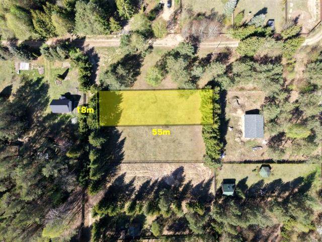 Działka 987 m², Studzianki