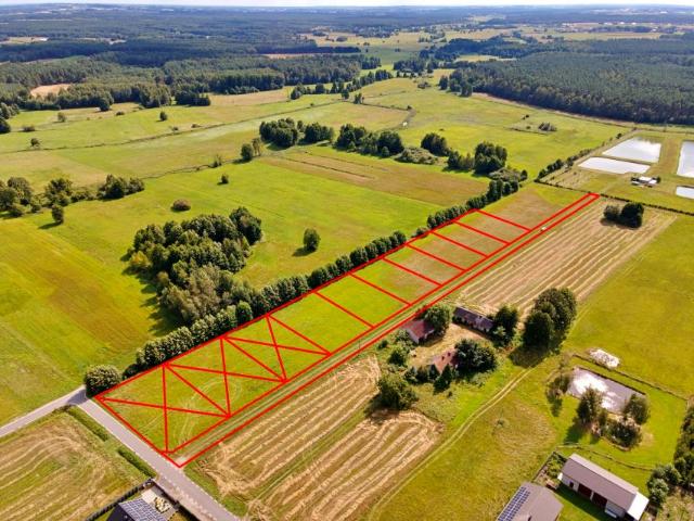 Działka 988 m², Kuźnica