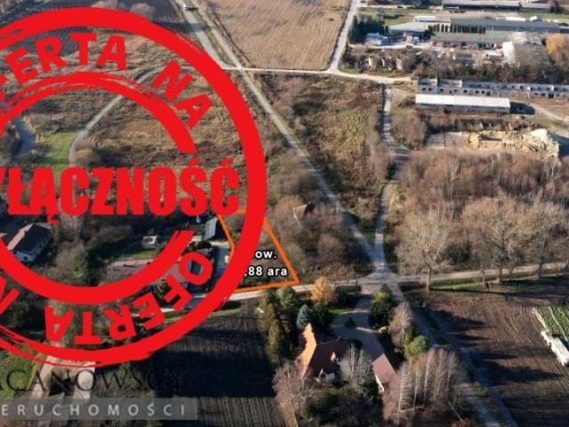 Działka 988 m², Klimontów