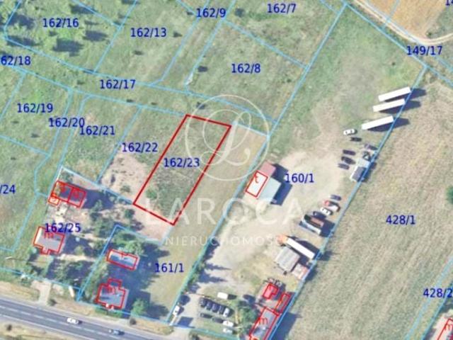 Działka 992 m², Krobia