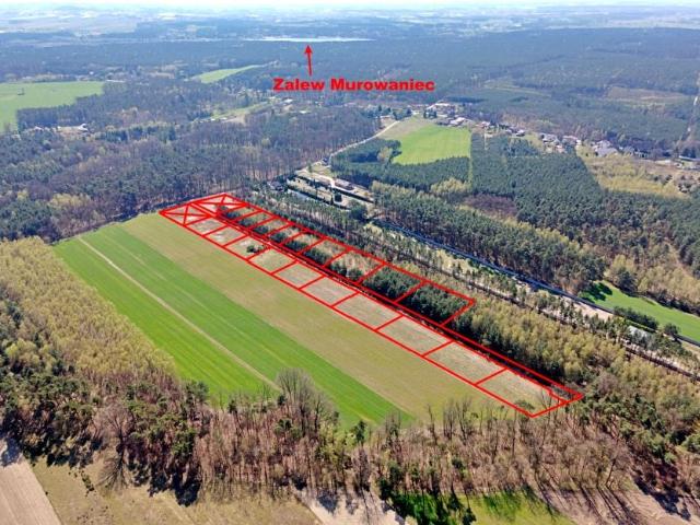 Działka 997 m², Młynisko