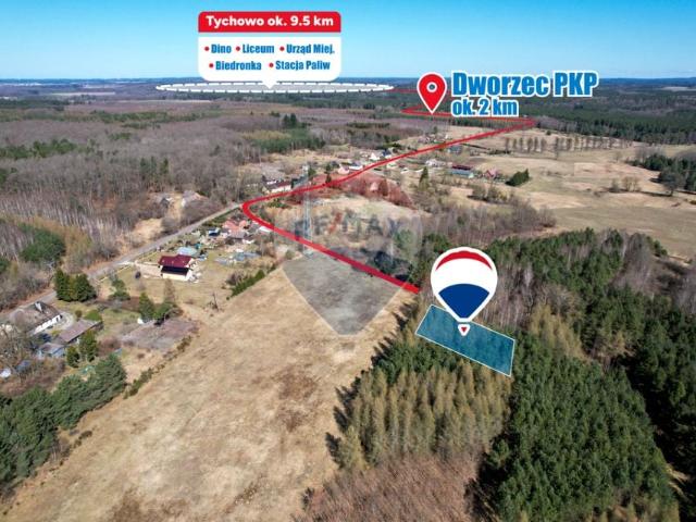 Działka 998,83 m², Wielanowo
