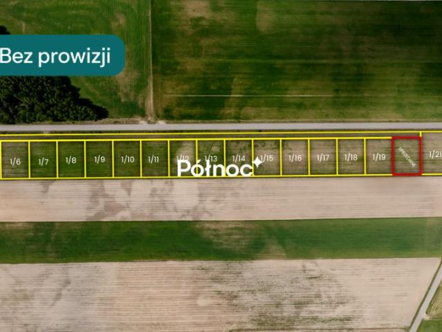 Działka 903 m², Budy Mikołajka