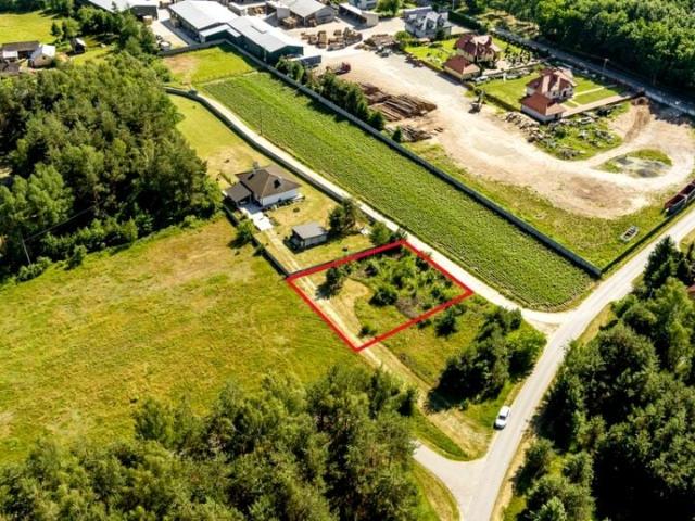 Działka 900 m², Żdżary
