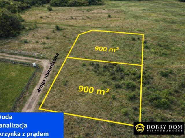 Działka 900 m², Wasilków