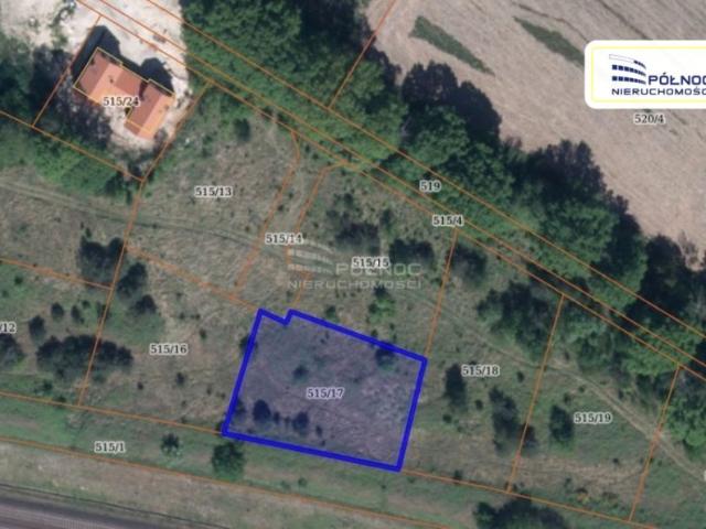 Działka 904 m², Bolesławice