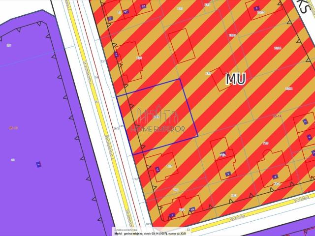 Działka 905 m² z mediami, planem mieszkaniowo usługowym