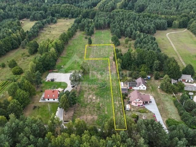 Działka 910 m² w Gałęzicach, media, blisko natury