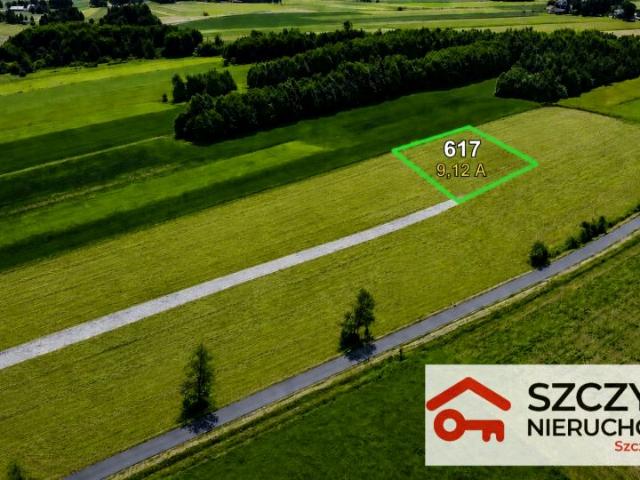 Działka 911 m², Wojaszówka
