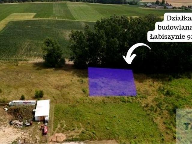 Działka 919 m², Łabiszyn