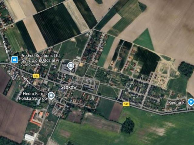 Działka 920 m², Sadków
