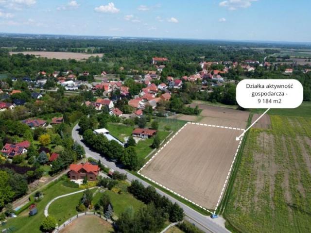 Działka 9 184 m², Małkowice
