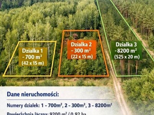 Działka 9 200 m², Krosno