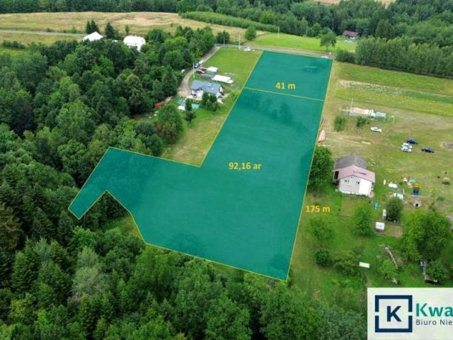 Działka 9 216 m², Bączal Górny