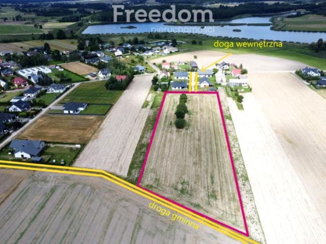 Działka 9 379 m², Terebela