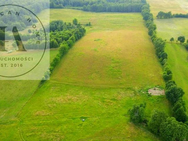 Działka 9 540 m², Huta Żuławska