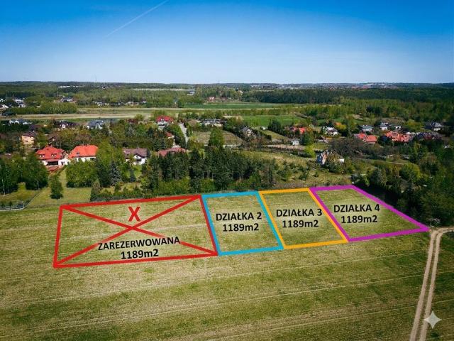 Działki budowlane w Mileszkach