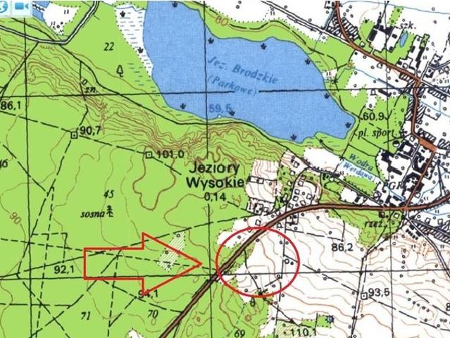 Działki budowlane w Jeziory Wysokie panoramiczne widoki i media