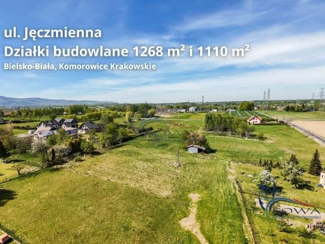 Działki budowlane w Komorowicach Krakowskich – 2378 m², cicha okolica