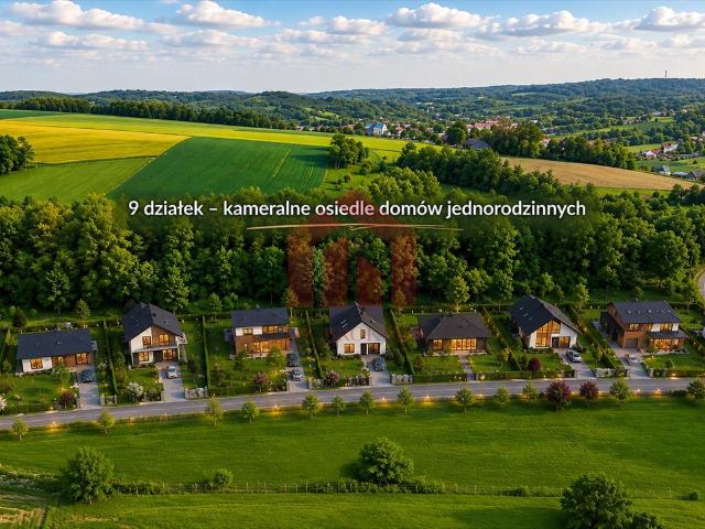 Działki budowlane z mediami i warunkami zabudowy w Wielopolu