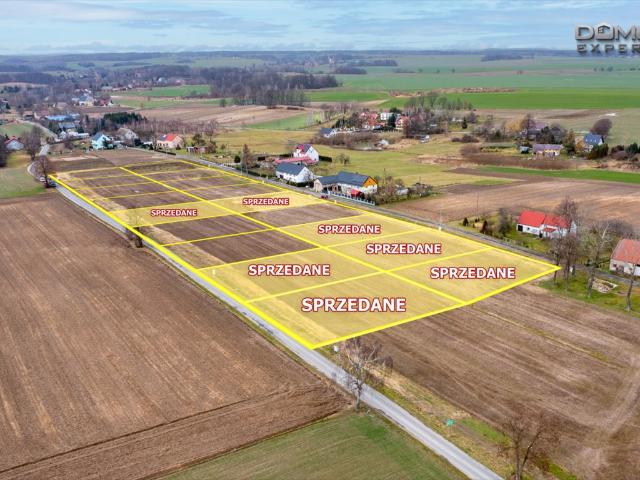 Działki budowlane z dostępem do drogi asfaltowej w Żeliszowie