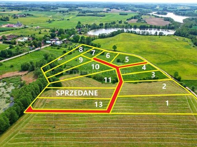 Działki budowlane z dostępem do jeziora Olszewo