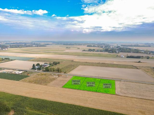 Działki budowlane z WZ, 1658 m², Radawczyk Drugi
