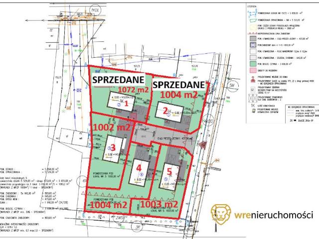 Działki budowlane Sośnica 1000 m², szybki dojazd do Wrocławia