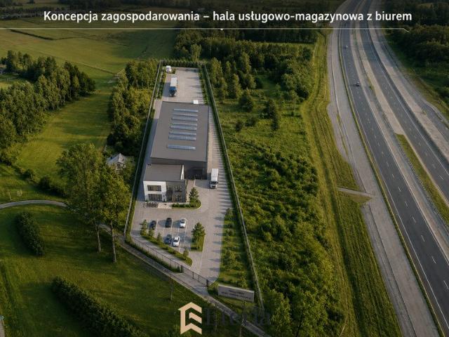 Działki inwestycyjne 0,92 ha z dostępem do A2 i Mińska