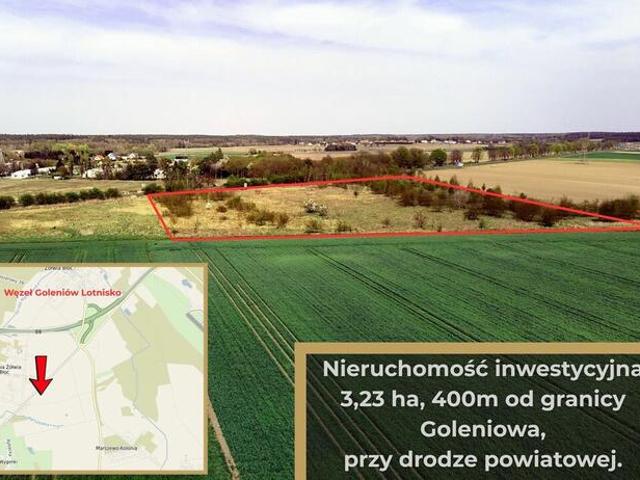 Działki inwestycyjne pod Goleniowem