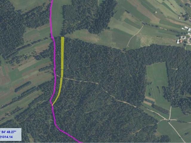 Działki leśne w Morawczynie, 4107 m², las, spokój