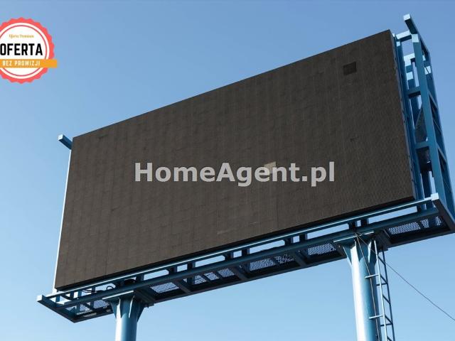 Działki pod reklamę przy ruchliwej ulicy Dudy Gracza