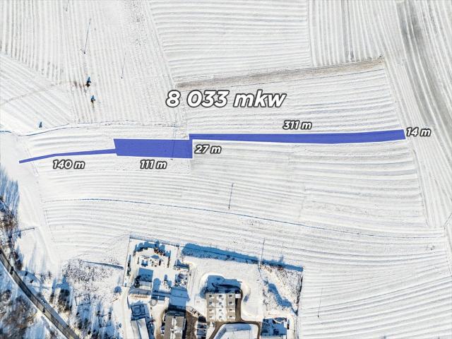 Działki rolne z potencjałem inwestycyjnym 8 033 m²