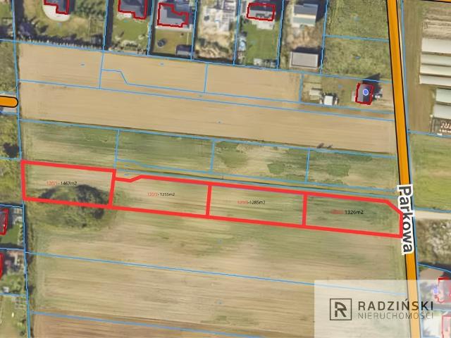 Działki w Chwalęcicach 1200 m² z mediami i planem