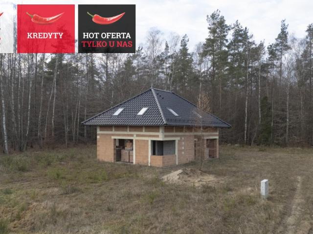 Działki z widokiem i rozpoczętą budową domu w Cewicach