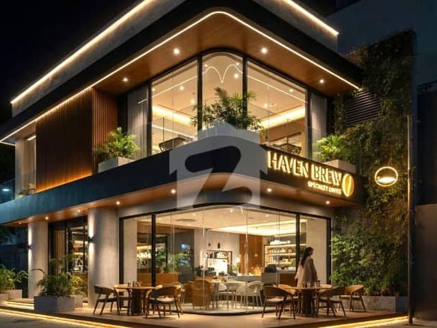 E7 Best Rental Value Plaza for Sale 50x40 Cornor with Extra Land