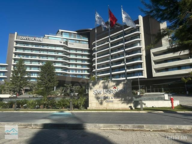 Çeşme Ilıca'da Swiss Otel Rezidanse Satılık 2+1 Daire