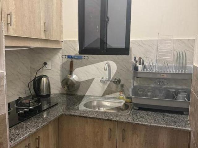 E 11/2 Fully Furnished Apartment For Rent 2bed with washroom drawing dining tvl kitchen parking 24/7 security Family Building Lift Working margalla View Vip Building E 11